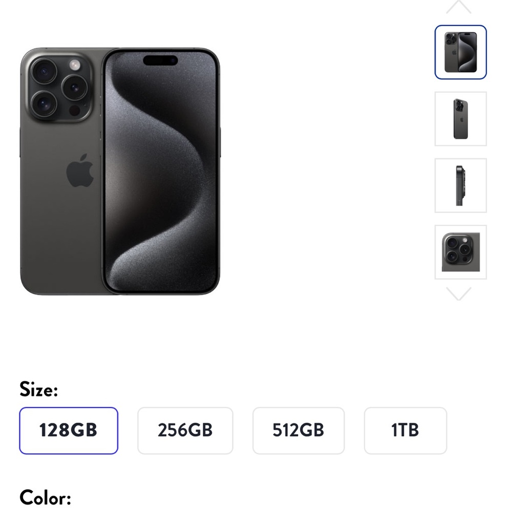 I phone 15 pro